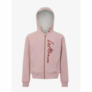 LeMieux Young Rider Sherpa Lined Hollie Hoodie Pink Quartz
