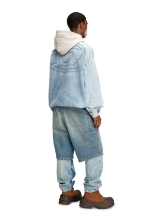 Denim jacket with Oval D