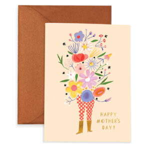 Floral Tower Greeting Card