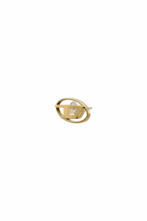 Gold-Tone Stainless Steel Stud Earring