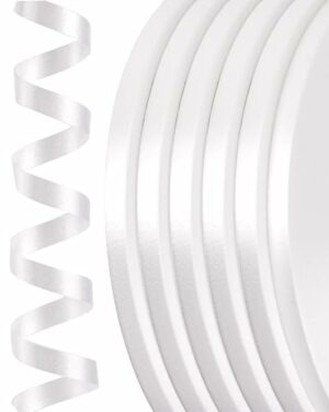 White Curling Ribbon for Decorations