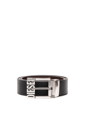 Reversible leather belt