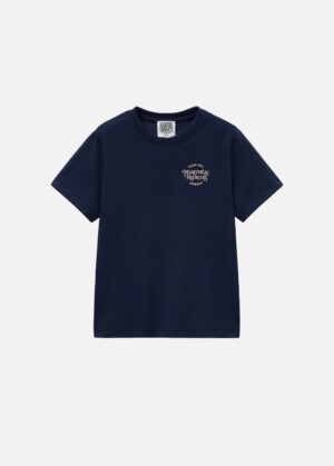 ENFANT AEROCOOL MELLOW LOGO TEE navy