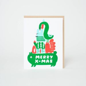 festive wildlife tower