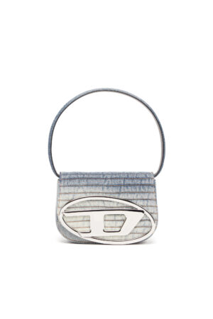 1DR - Iconic shoulder bag in solarised denim