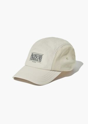 KIDS NYLON CAMP CAP light beige