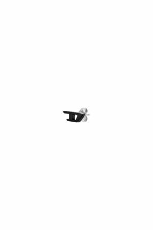 Black Stainless Steel Stud Earring