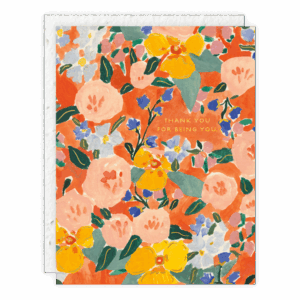 Colorful Floral Greeting Card