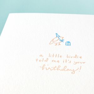 birthday card