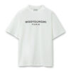 화이트 프론트 로고 티셔츠