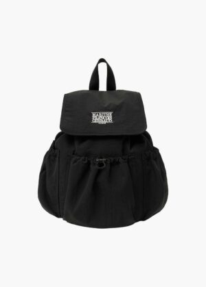 CLASSIC LOGO STOPPER POCKET BACKPACK black