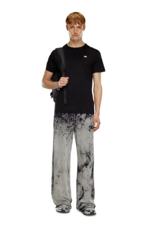 T-shirt in mercerised cotton