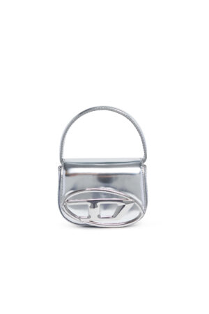 Iconic mini bag in metallic leather
