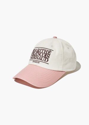 CLASSIC LOGO 6PANEL COLOR BLOCK CAP pink