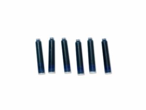 fountain pen cartridge blue 6 pack