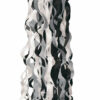 black and white swirl tissue paper tail