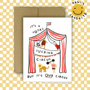 Circus Celebration Greeting Card
