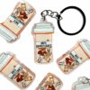 pet pill bottle keychain