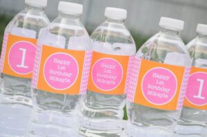 Personalized Beverage Labels Set of 10