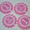 Birthday Party Favor Sticker Labels Set of 24