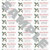 Christmas Address Labels and Seals Set