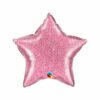glitter star balloon large